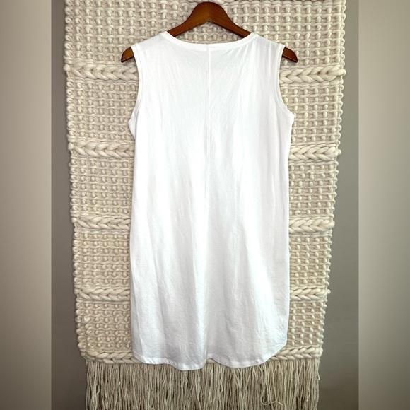Eileen Fisher Jersey Cotton Tank Dress - Picture 3 of 5